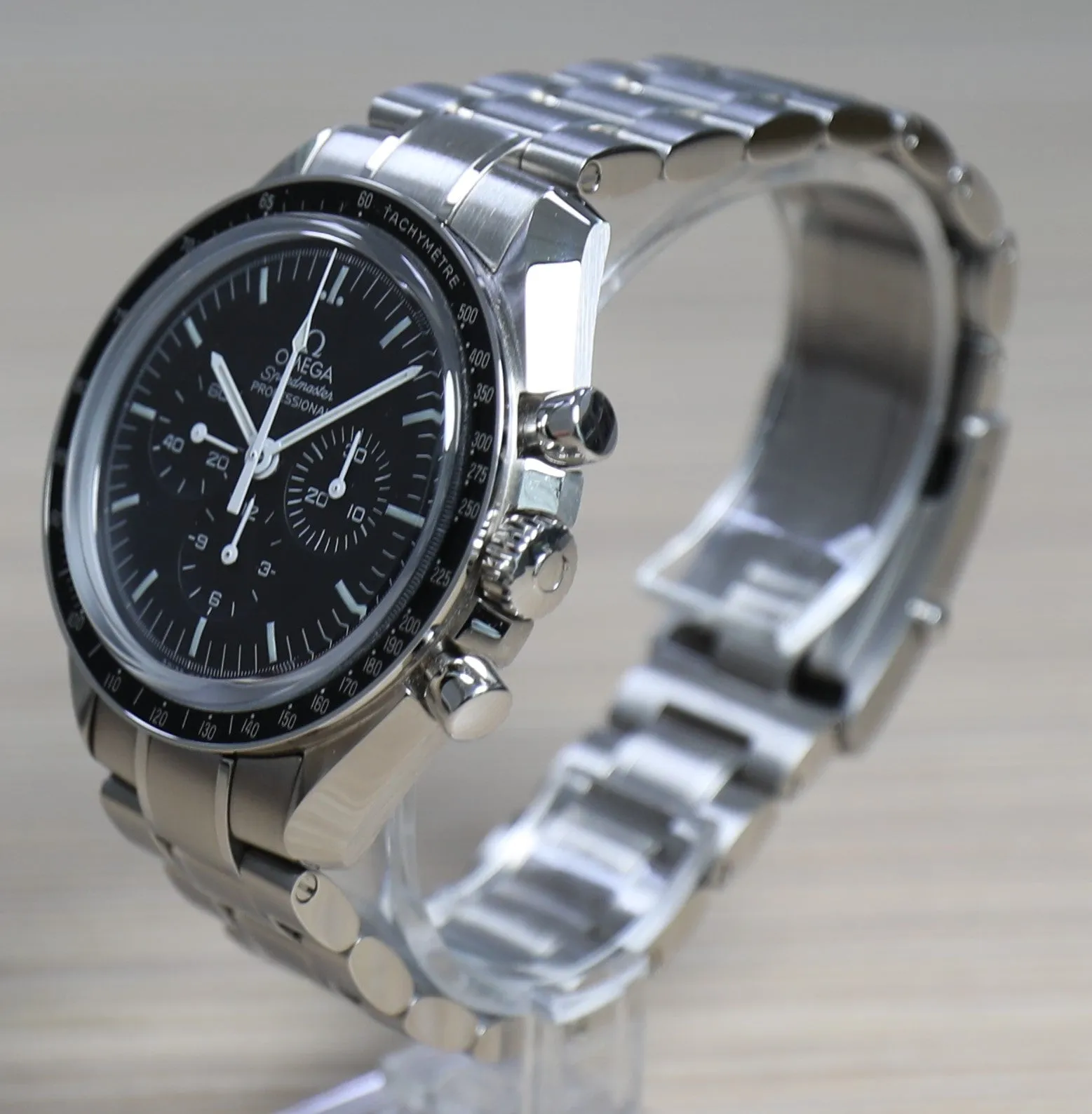 Omega Speedmaster Professional Moonwatch – 1861 – Sapphire Dome and CasebacksBack – Unworn