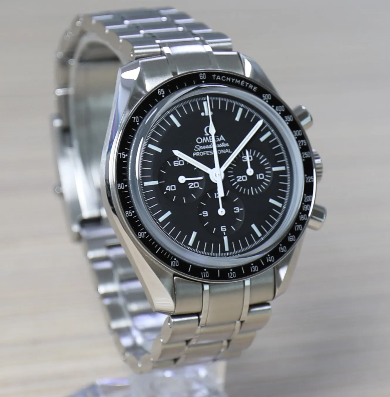 Omega Speedmaster Professional Moonwatch – 1861 – Sapphire Dome and CasebacksBack – Unworn