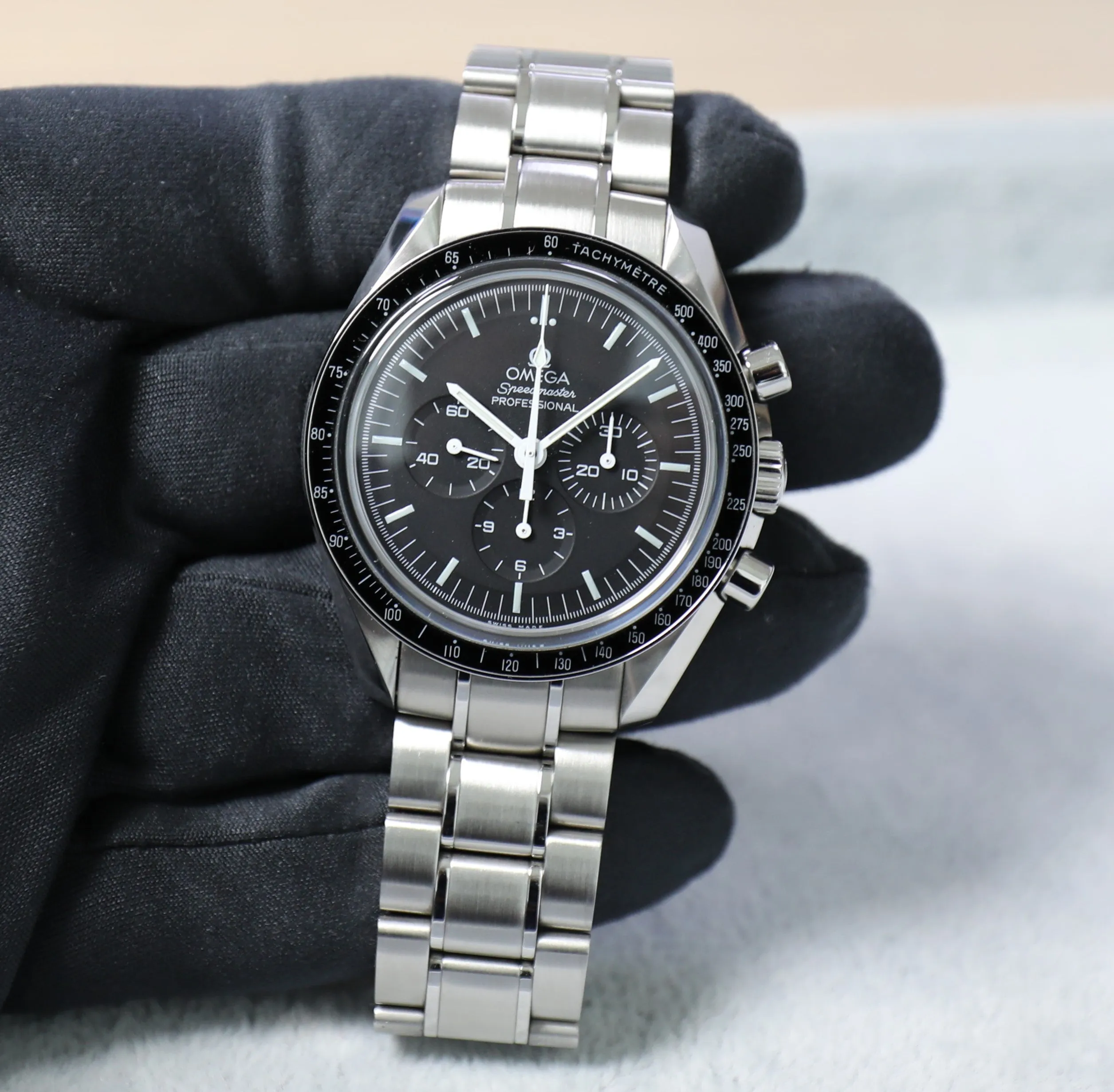 Omega Speedmaster Professional Moonwatch – 1861 – Sapphire Dome and CasebacksBack – Unworn