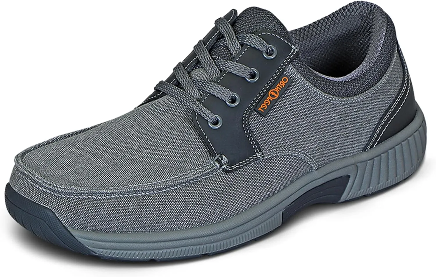 Orthofeet Men's Orthopedic Porto Canvas Casual Shoes
