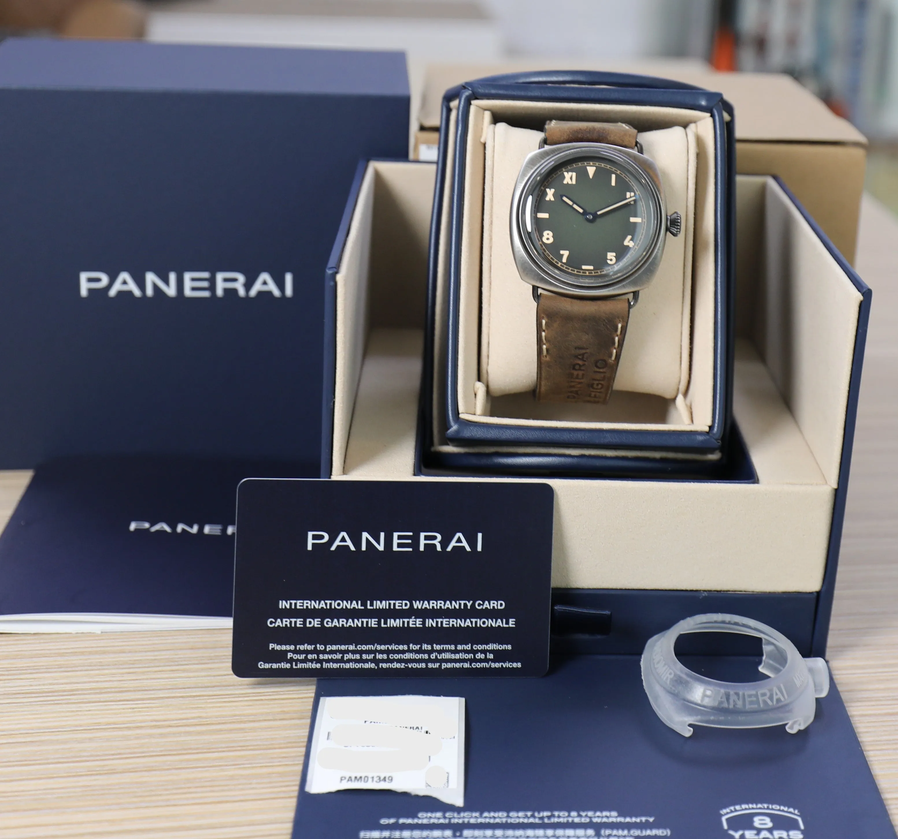 Panerai Radiomir California – 45mm – Green Dial – Brunito eSteel – PAM01349 – Full Set