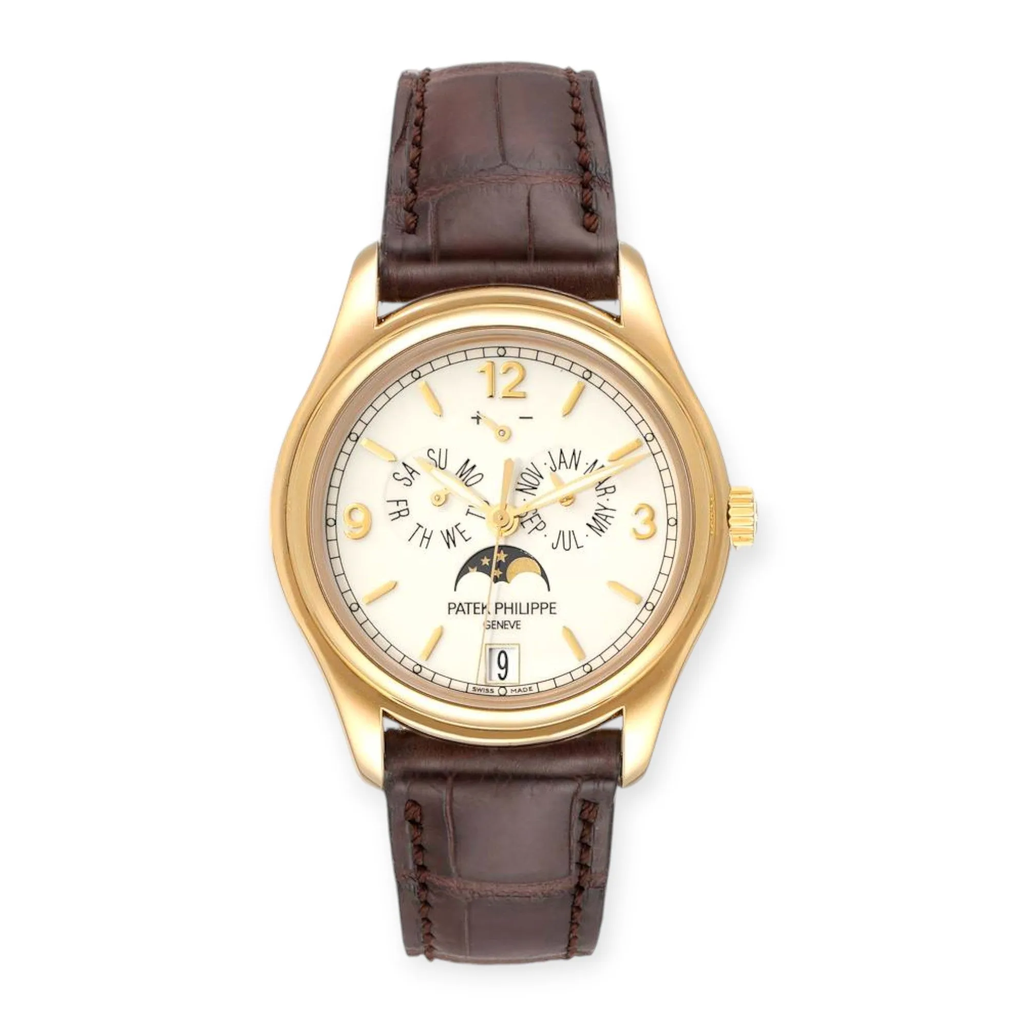 Patek Philippe Complicated Annual Calendar 5146 Yellow Gold Mens Watch
