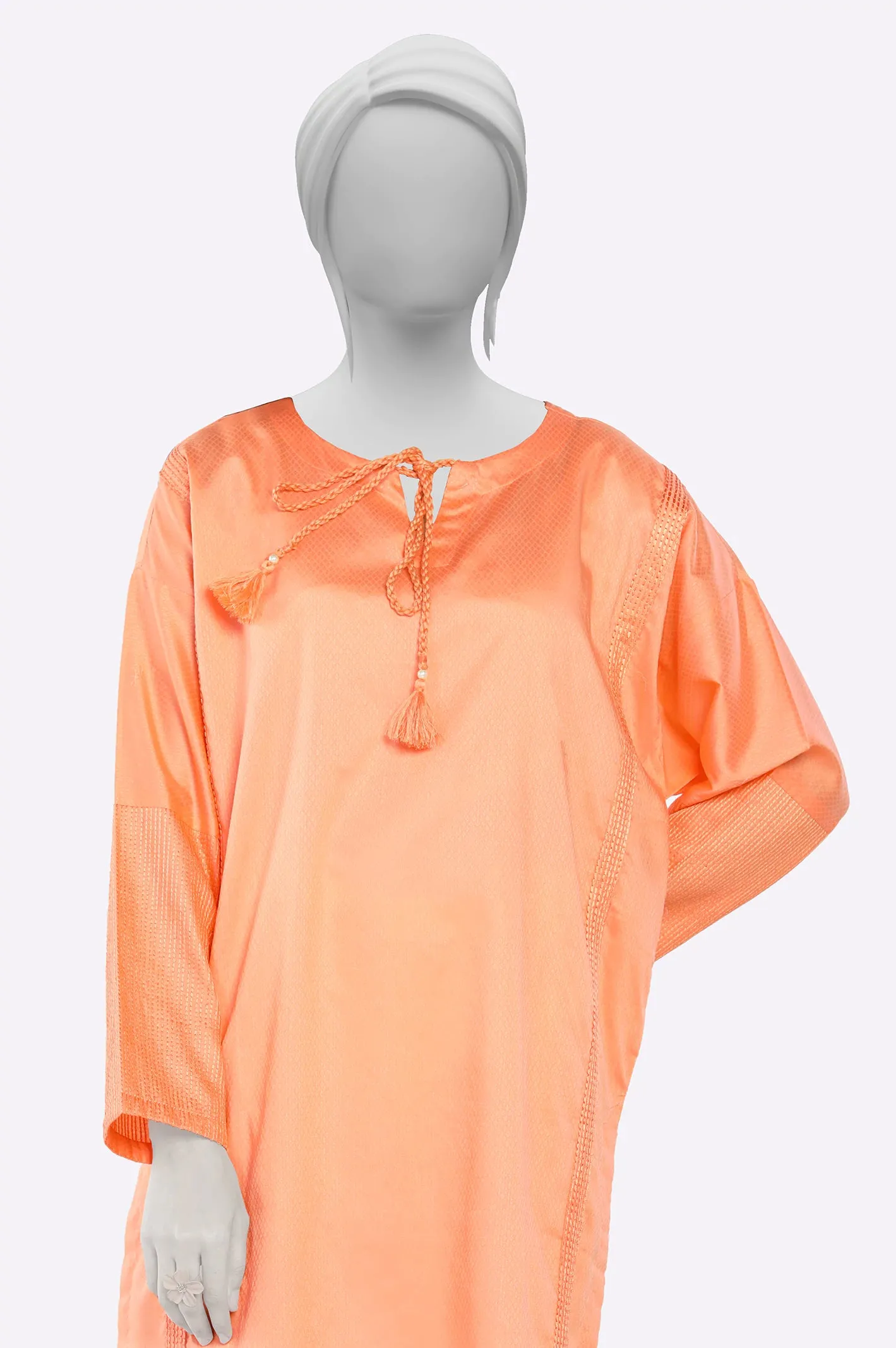 Peach Fusion Kurti