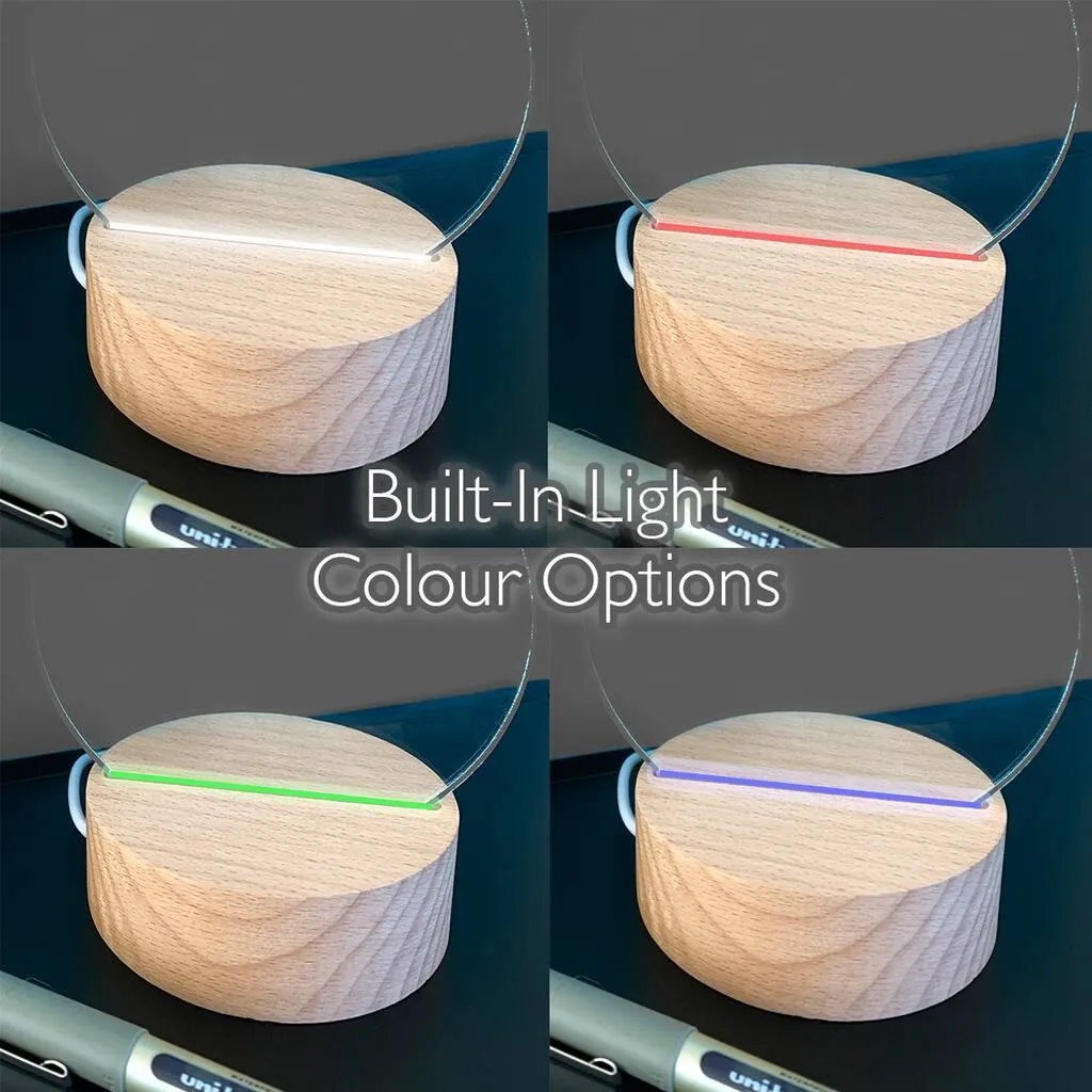 Personalised Sports Mini Desk Lamp