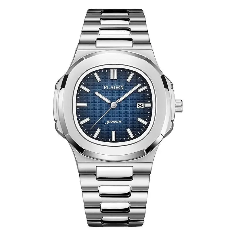 PLADEN Classic Waterproof Quartz Watch