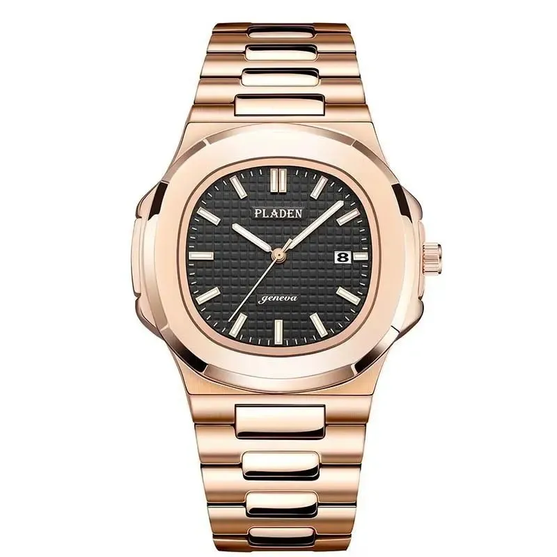 PLADEN Classic Waterproof Quartz Watch