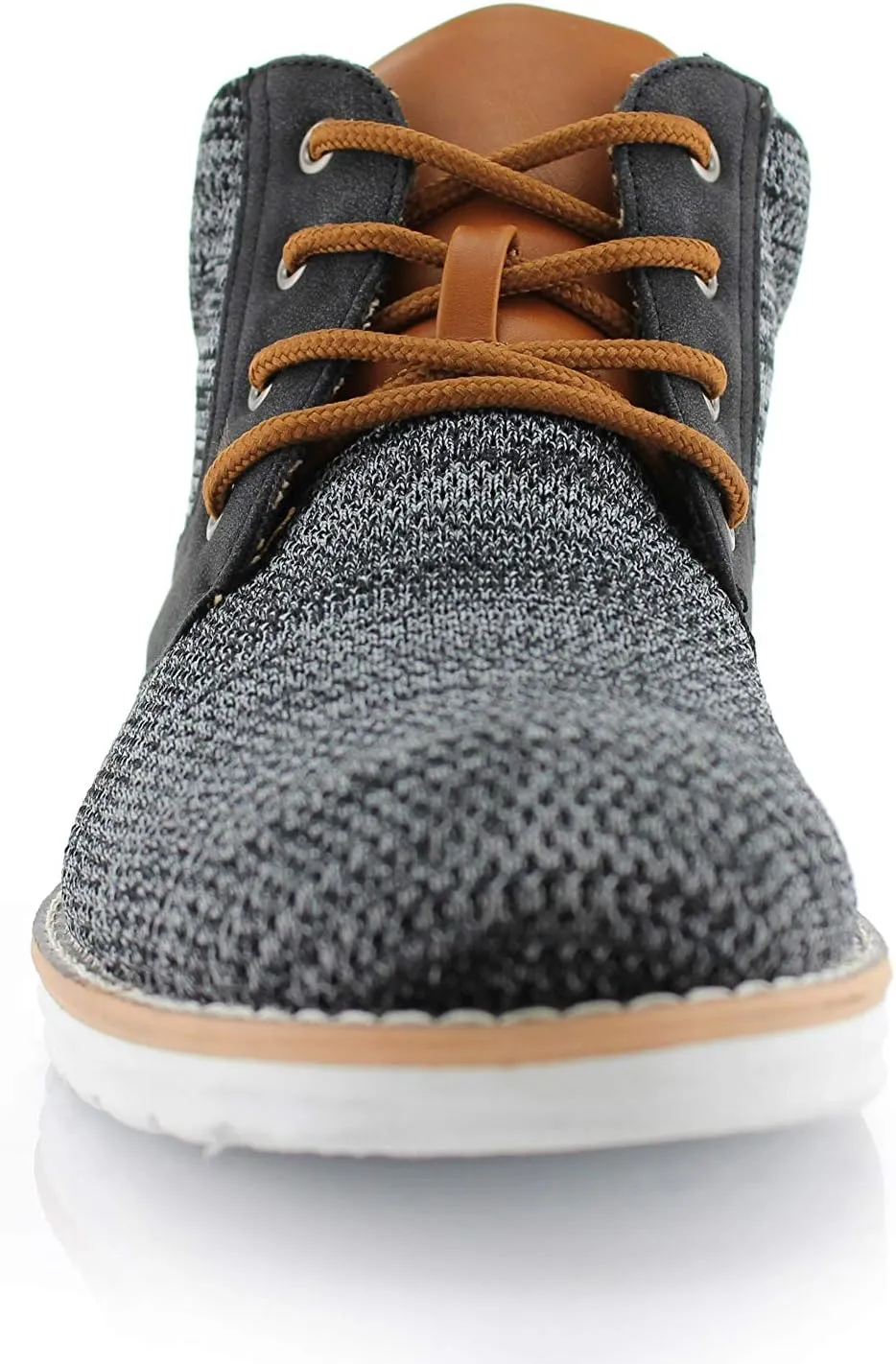 Polar Fox Colbert MPX506059 Mens Mid-Top Casual Breathable Sneaker Chukka Boots with Memory Foam insole