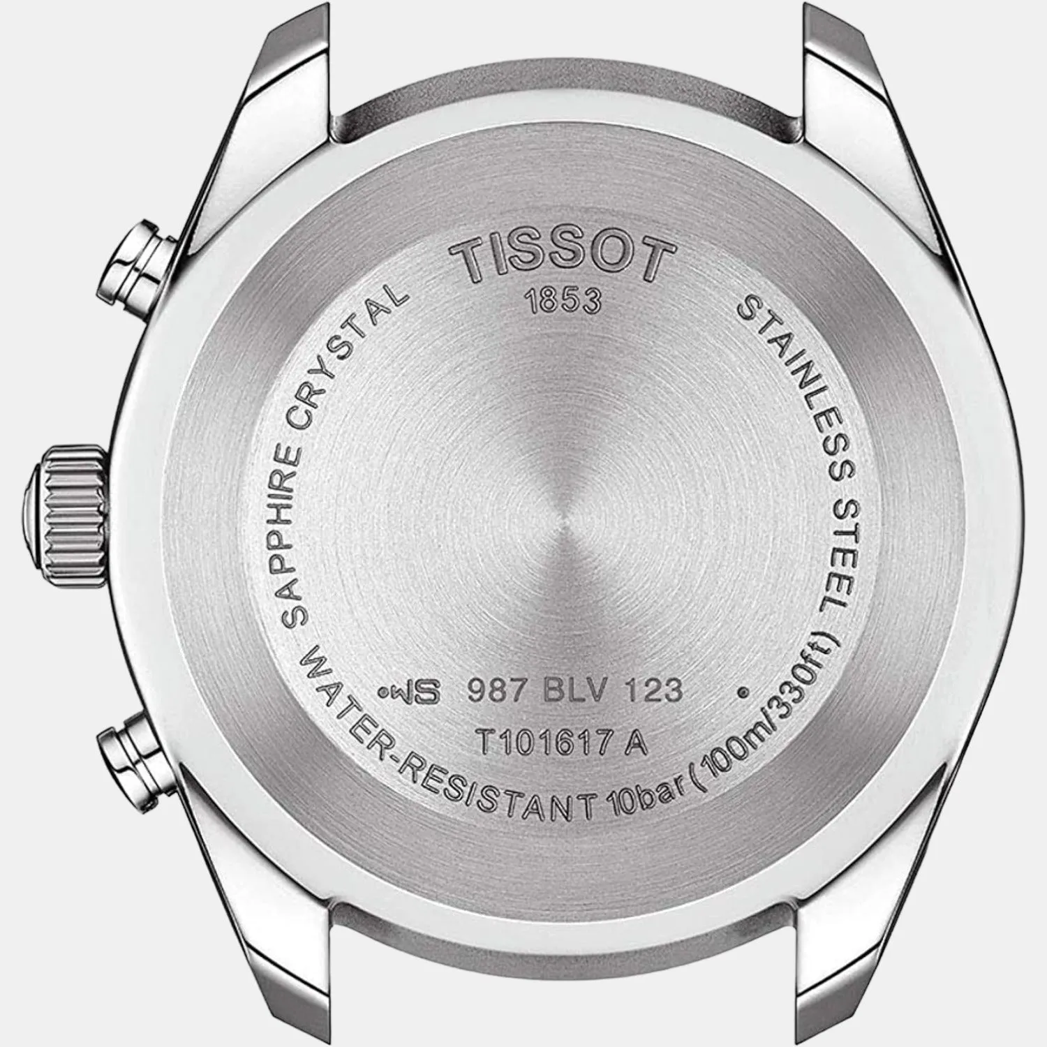 PR 100 Men Chronograph Leather Watch T1016171603100