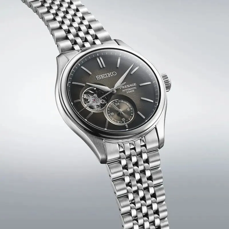 Presage 'Shiro-iro' Open Heart Watch - SPB471J1 - 40.2mm