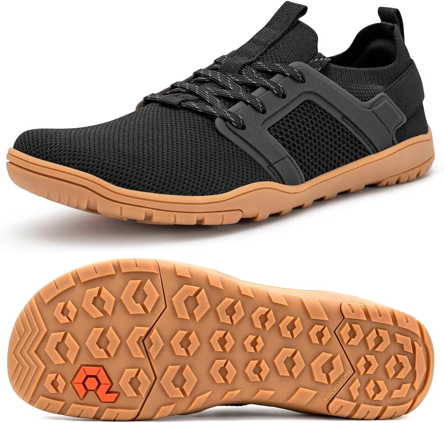 Pulltop Barefoot Trail Running Shoes for Womens - Wide Toe Box | Zero Drop Sole | Minimalist Crossfit Training Shoes