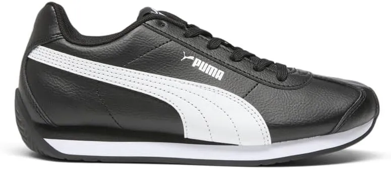 PUMA Kids Boys Turin 3 Lace Up Sneakers Shoes Casual - Black - Size 5.5 M, 38442904