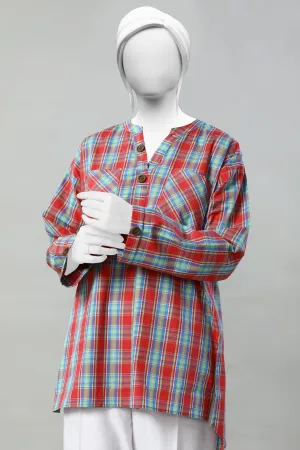 Red Fusion Kurti Red Fusion Kurti