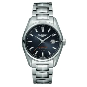 Roamer Men's Black Searock Automatic Watch 210633 41 55 20
