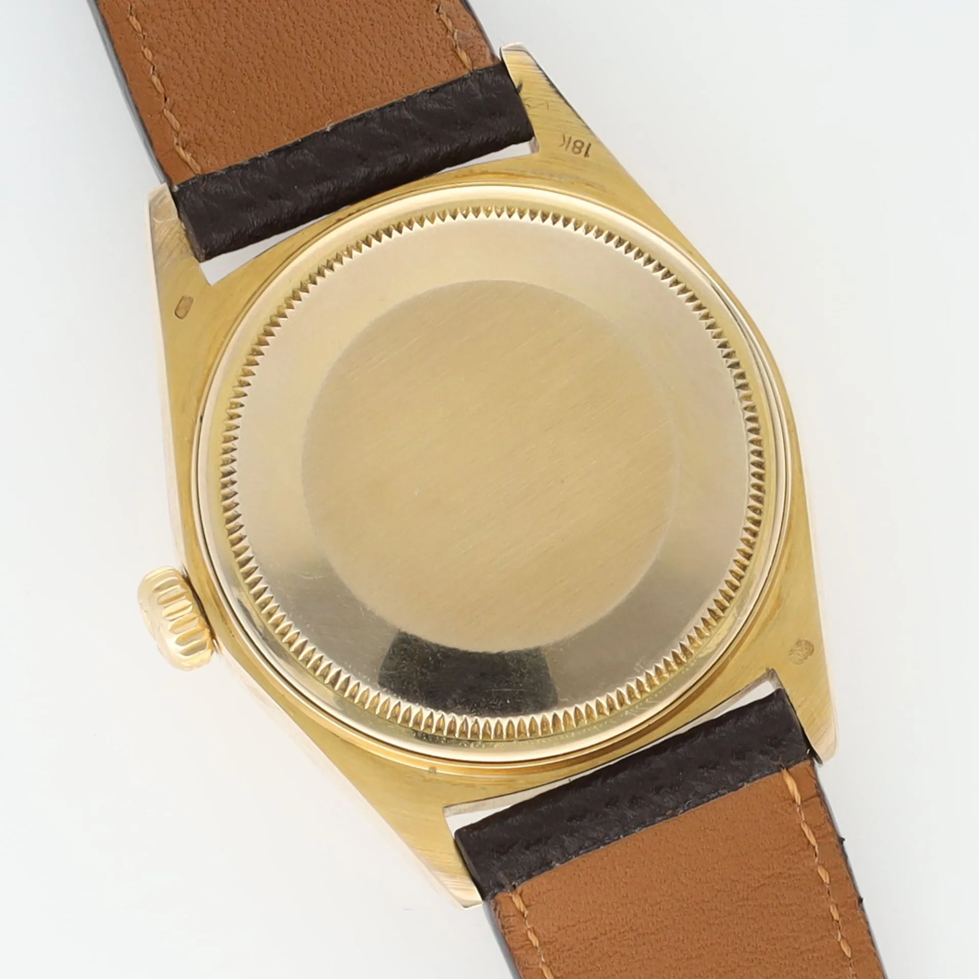 Rolex Datejust 16018 Yellow Gold Cappuccino Dial
