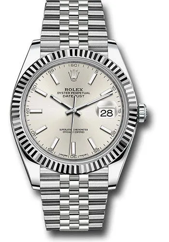 Rolex - Datejust II 41mm - Stainless Steel - Fluted Bezel - Jubilee Bracelet