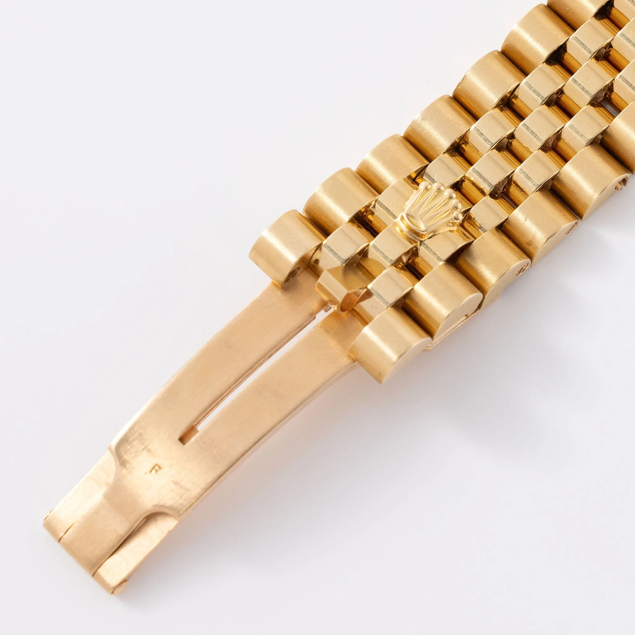 Rolex Datejust Yellow Gold Black Glossy Dial Ref 16018