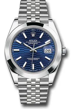 Rolex OysterSteel Datejust 41mm Watch 126300 blflmij