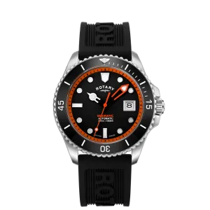 Rotary Gents Automatic 300m Seamatic Strap Watch