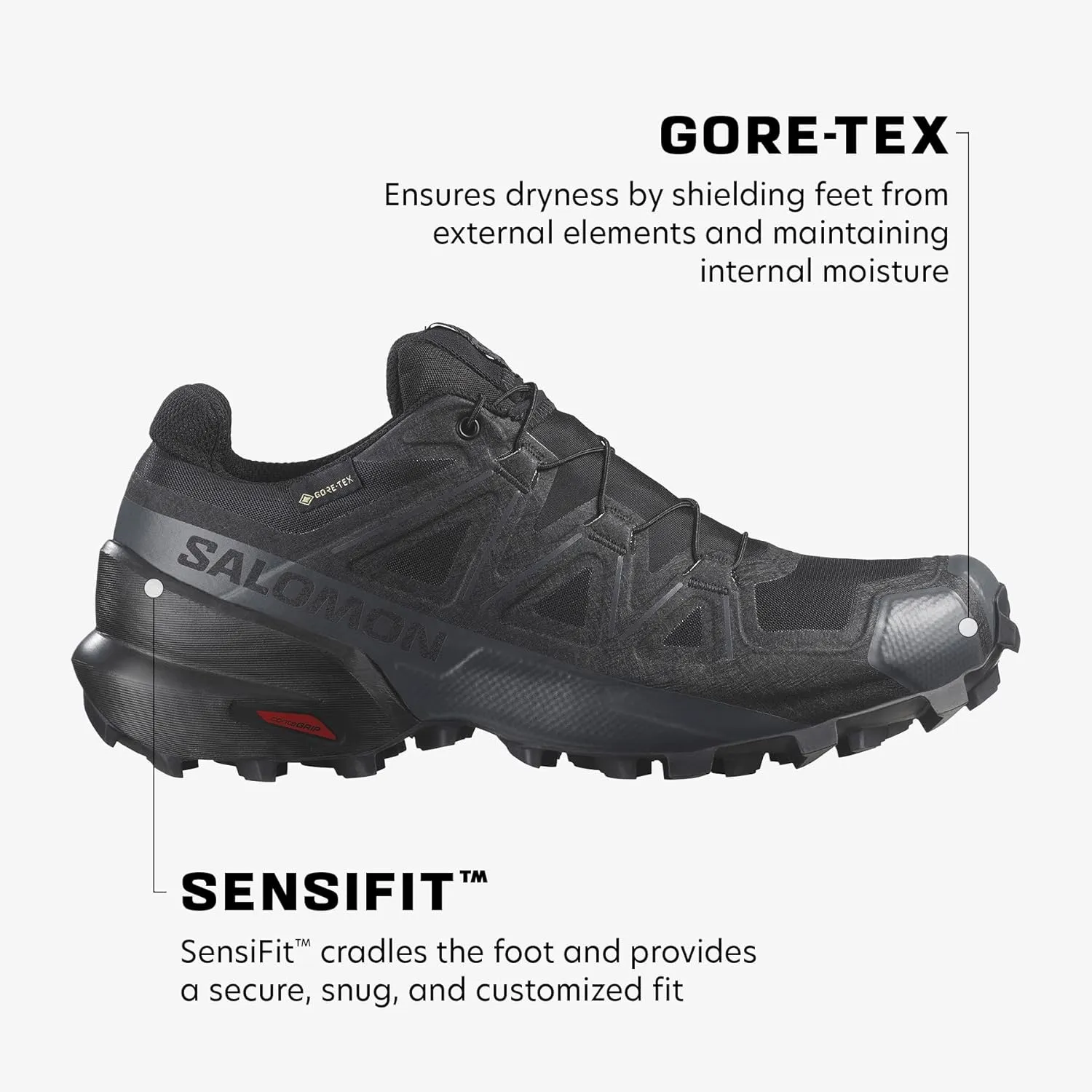 Salomon Women's SPEEDCROSS GORE-TEX Trail Running Shoe