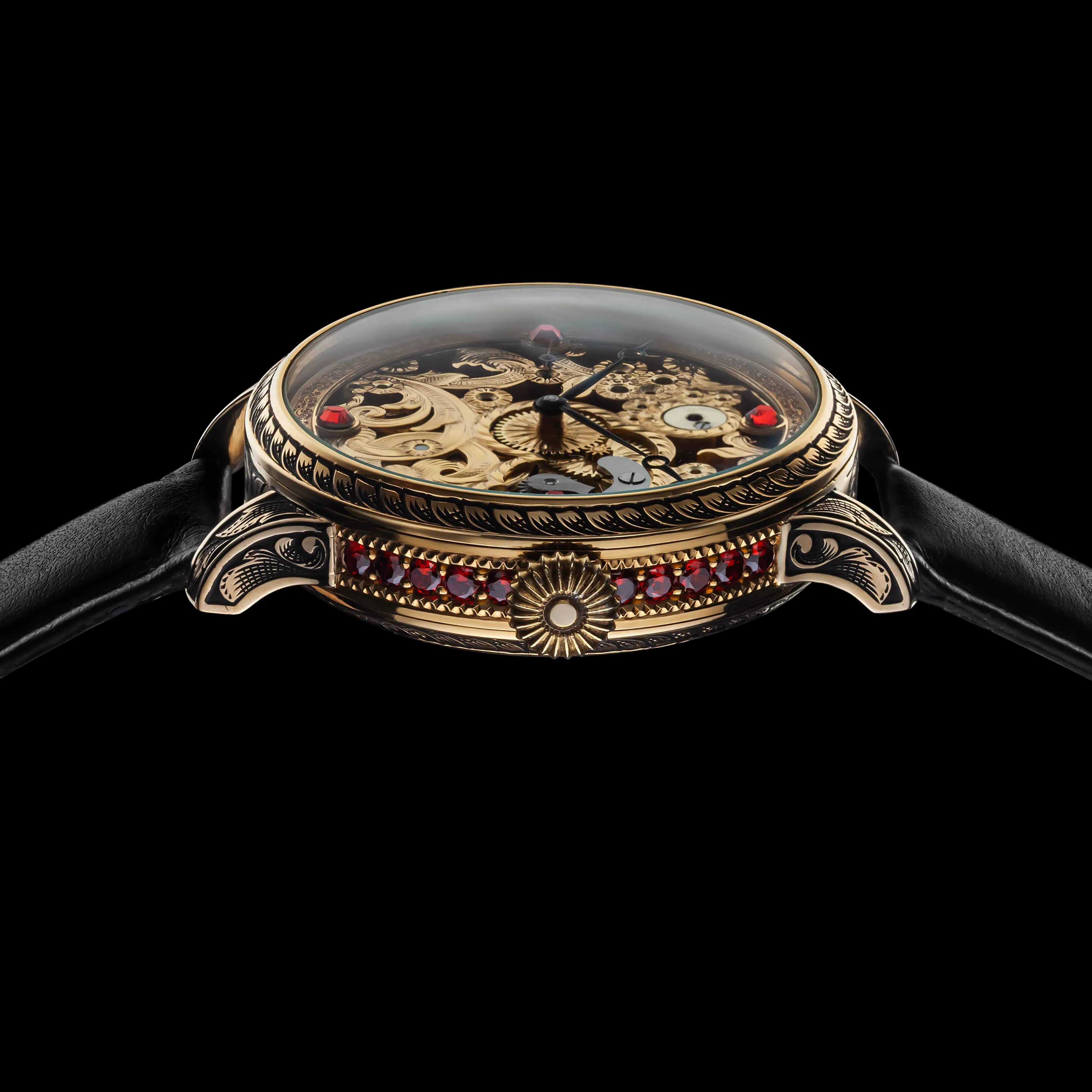 SCARLET Men's Sophisticated Wristwatch fits Swiss Vintage Mechanical Movement