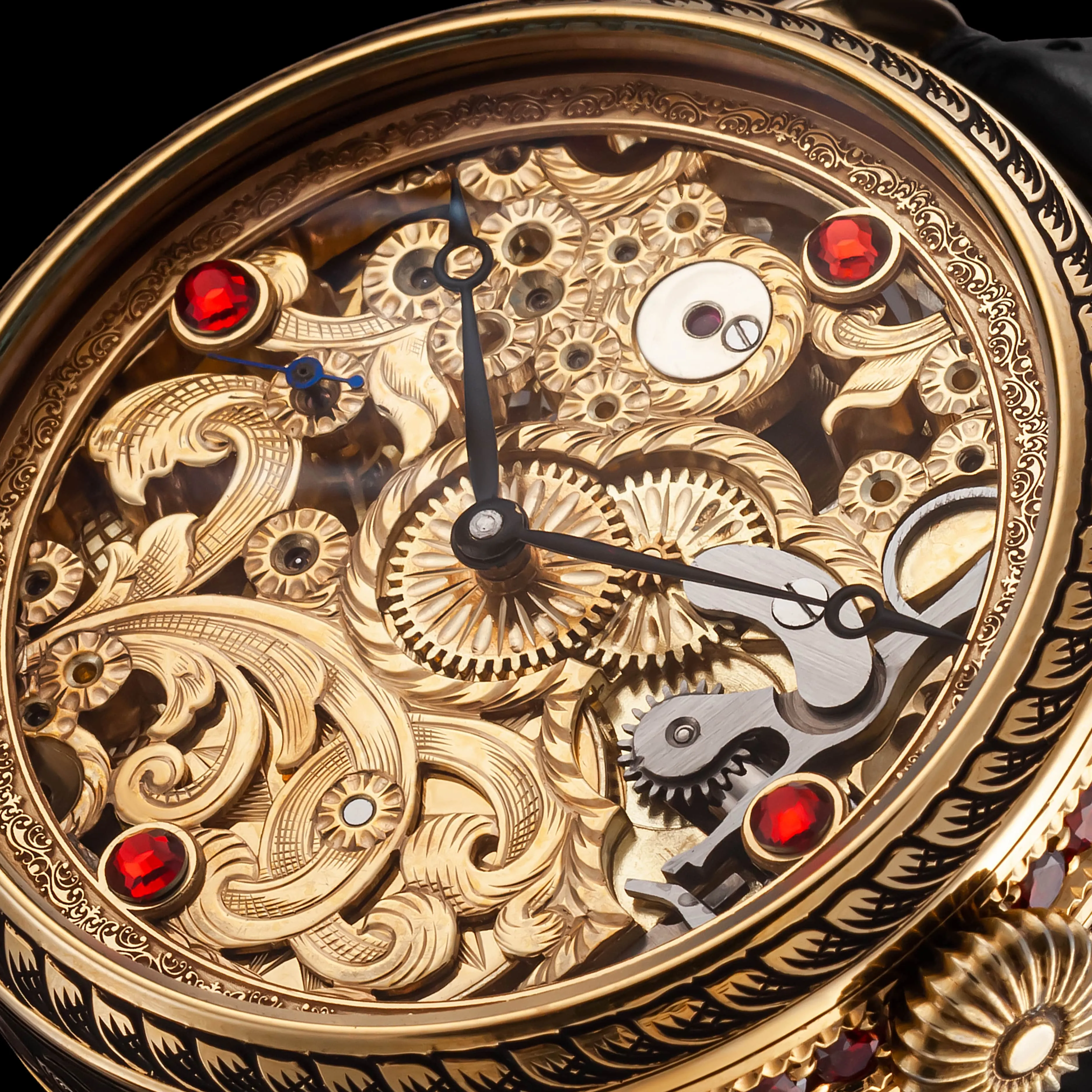SCARLET Men's Sophisticated Wristwatch fits Swiss Vintage Mechanical Movement