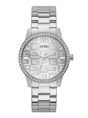 Silver G Check Watch