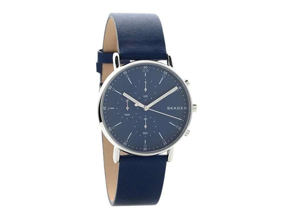 Skagen Gents Blue Chronograph Watch
