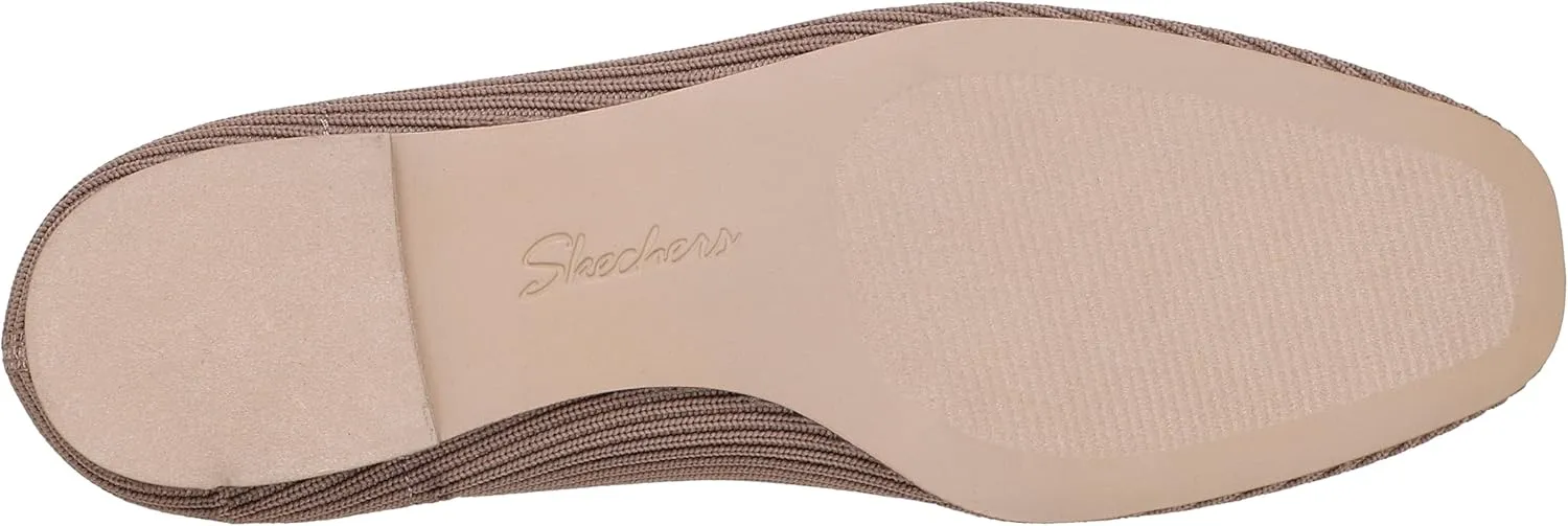Skechers Modern Comfort Women's Cleo Square-Blissful Soul Ballet Flat