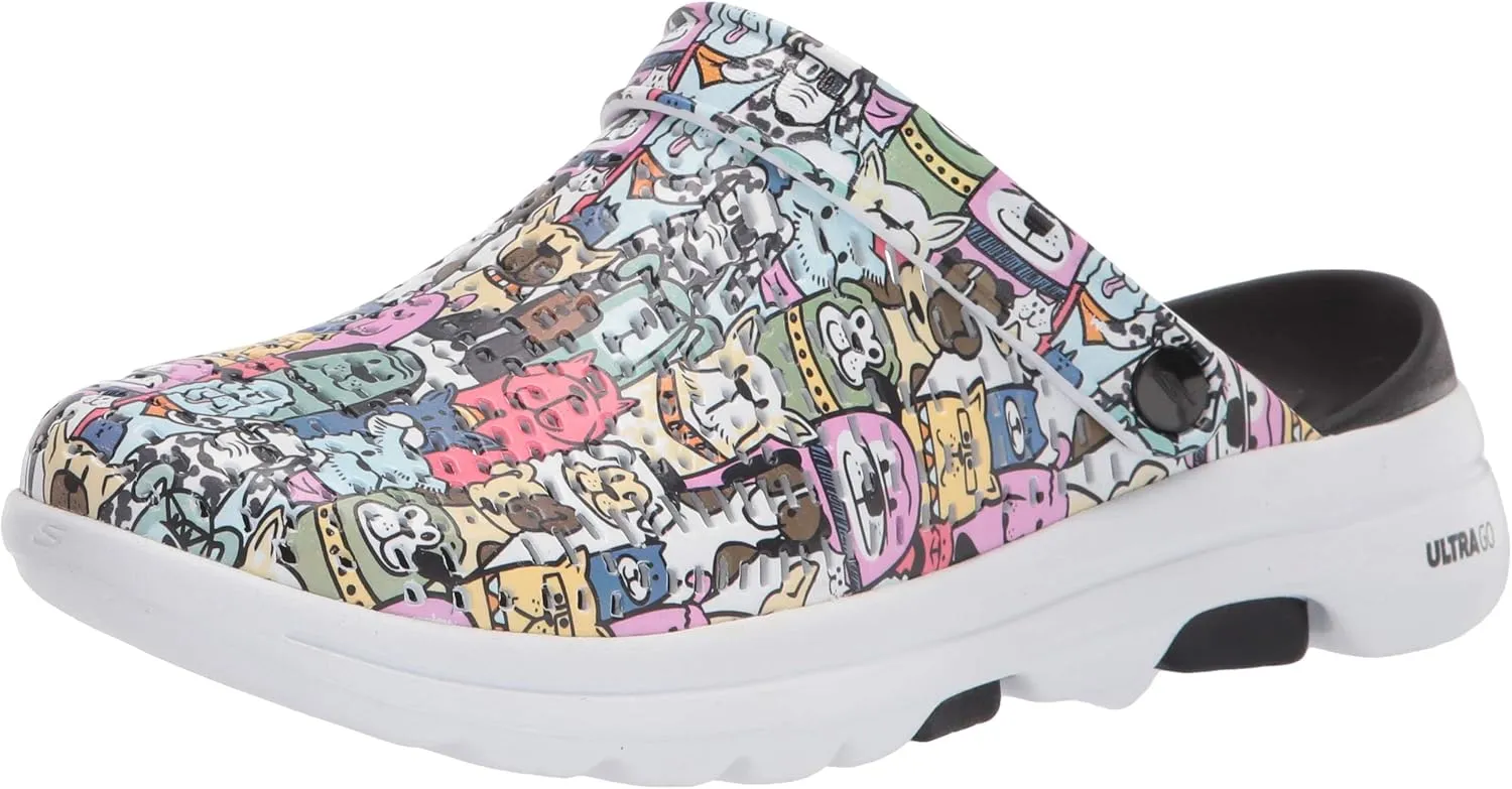 Skechers Women's Foamies Go Walk 5 - Dog Lover