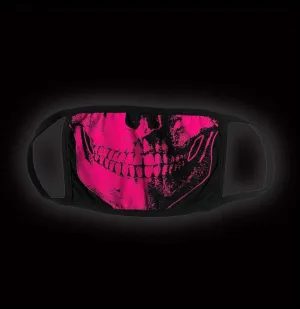 Skull Death Pink Face Mask