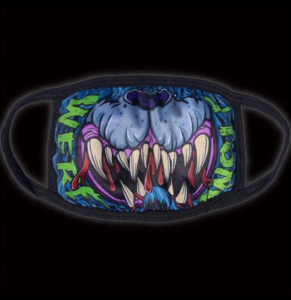 Skull Death Pink Face Mask