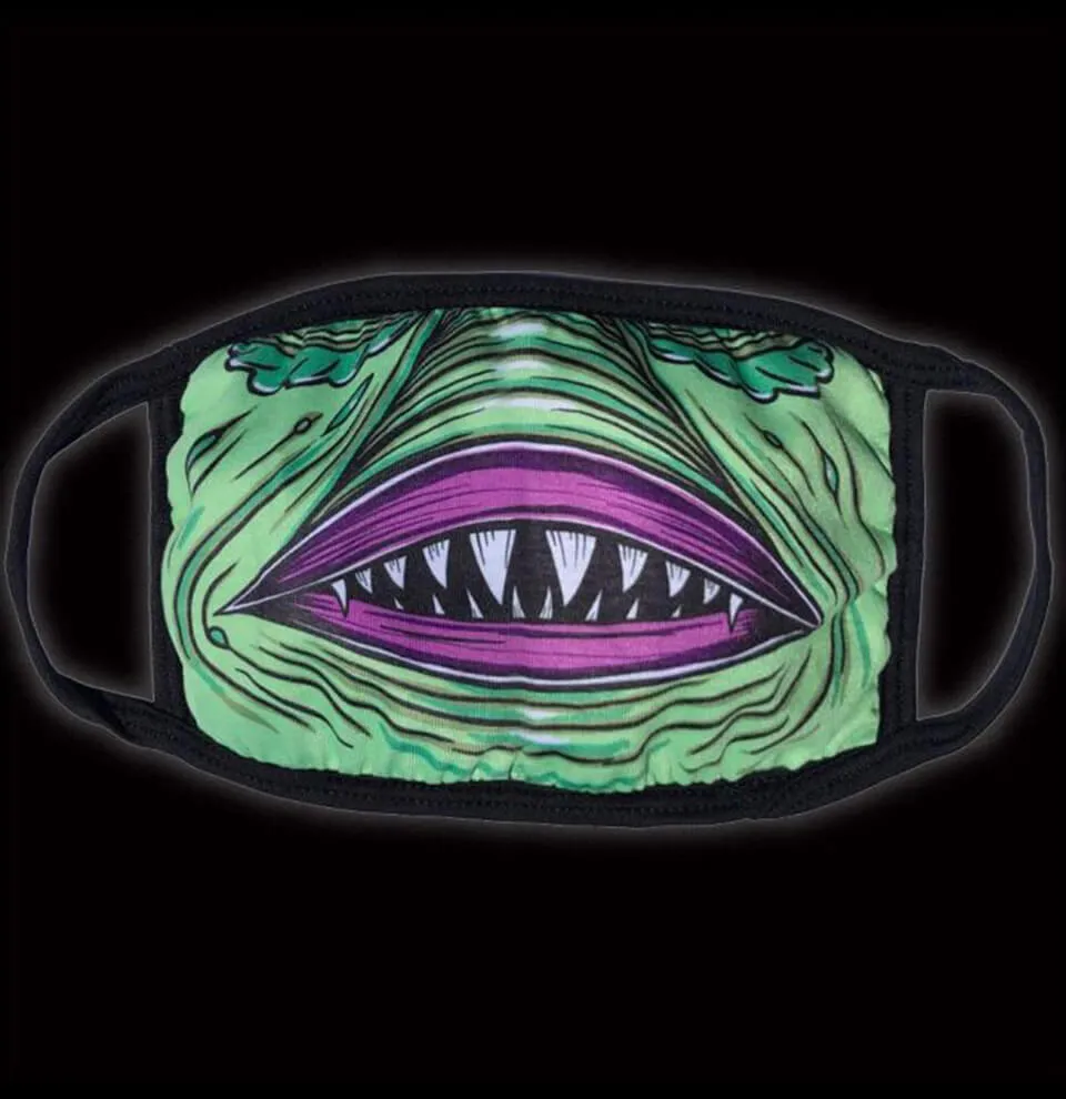 Skull Death Pink Face Mask