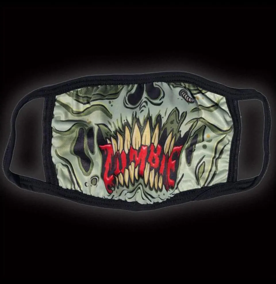 Skull Death Pink Face Mask