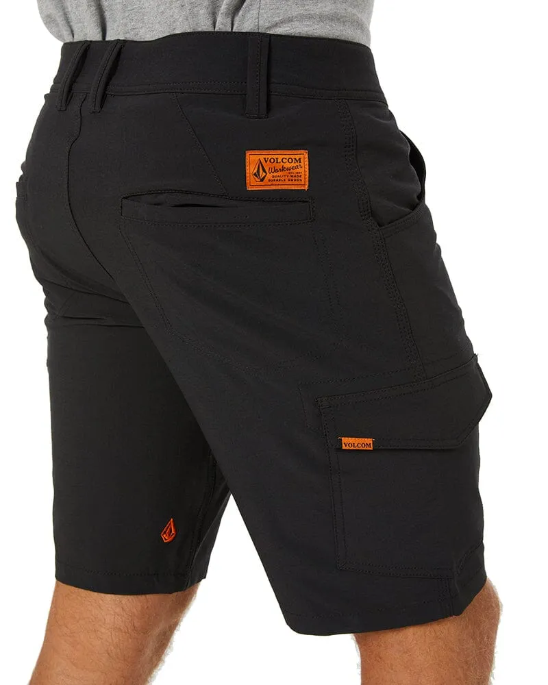 Slab Hybrid Short - Black