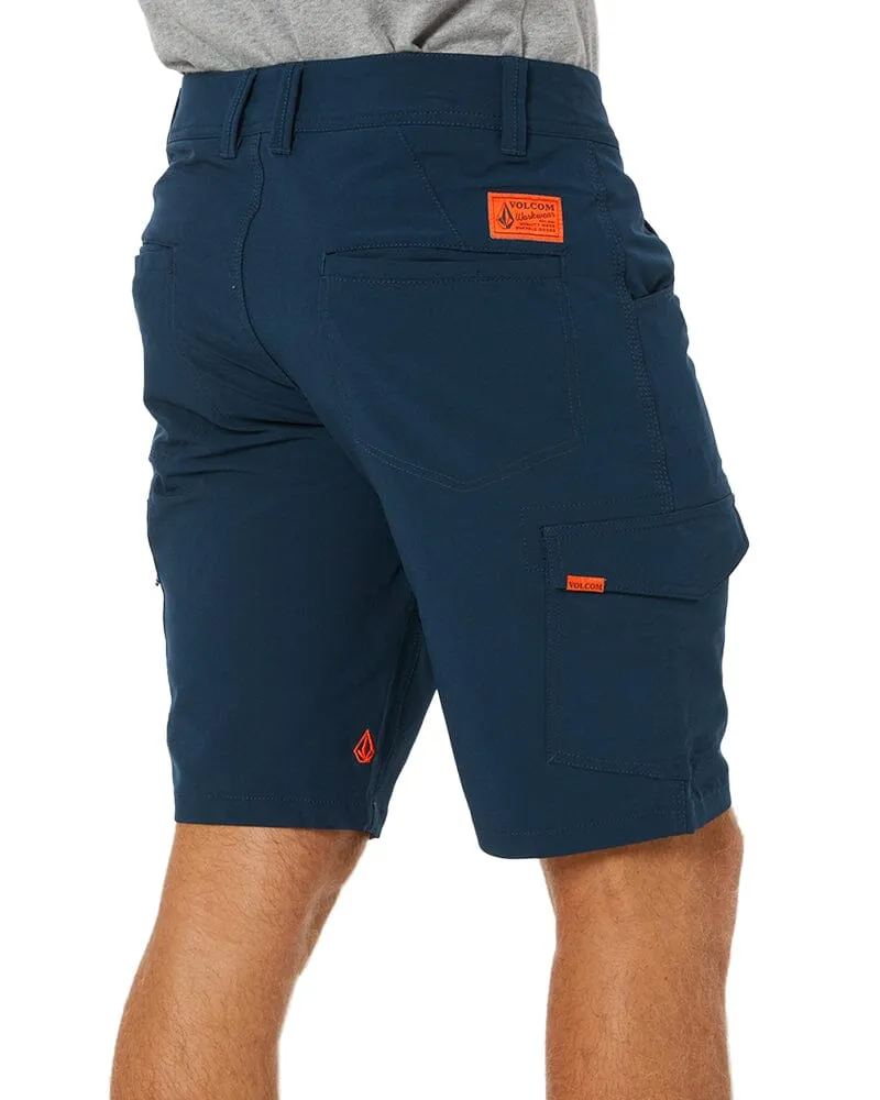 Slab Hybrid Short - Navy