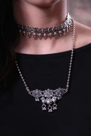 Sliver Vintage Choker Necklace Sliver Vintage Choker Necklace