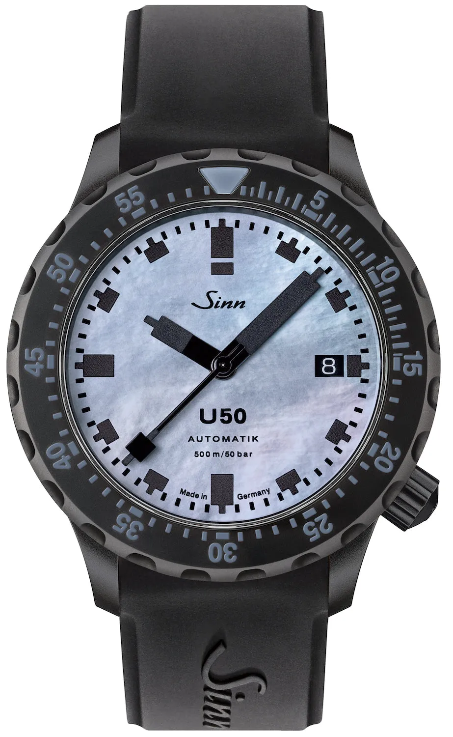 SN Watch U5 S Mother of Pearl S Silicone Black Limited Edition