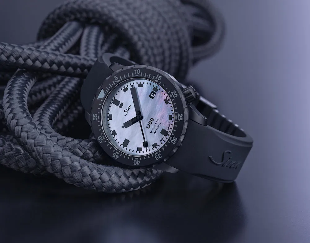 SN Watch U5 S Mother of Pearl S Silicone Black Limited Edition