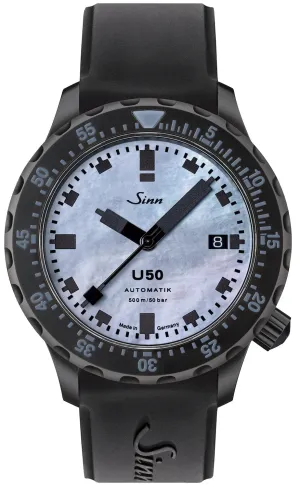 SN Watch U5 S Mother of Pearl S Silicone Black Limited Edition