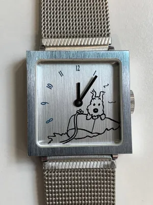 Snowy Rectangle Watch