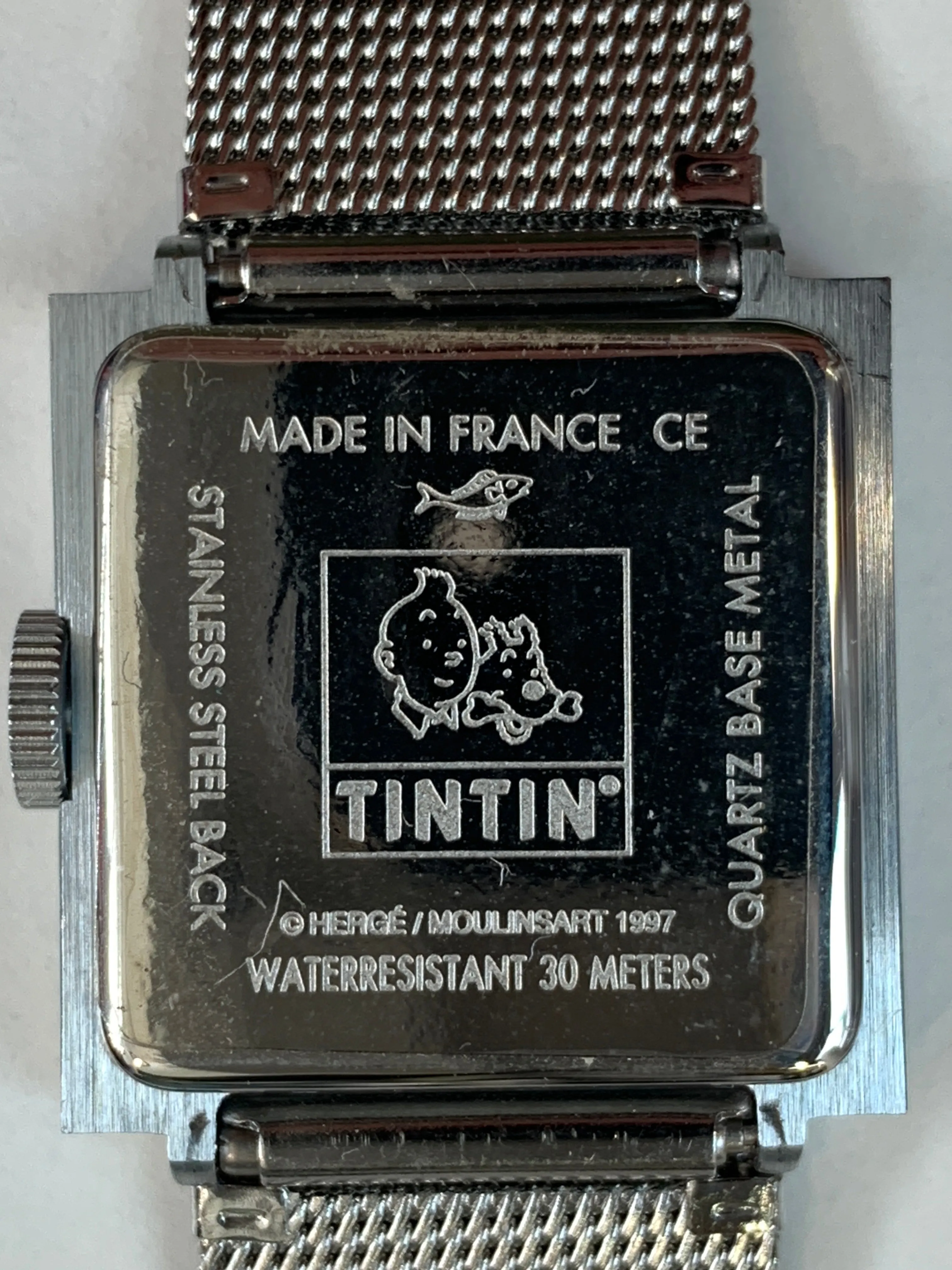 Snowy Rectangle Watch