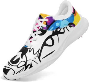 Spikeless Golf Shoes for Men, Women's Breathable Abstract Art Non-Slip Sports Walking Shoes with Air-Outer Golf Sneakers Spikeless Golf Shoes for Men, Women's Breathable Abstract Art Non-Slip Sports Walking Shoes with Air-Outer Golf Sneakers