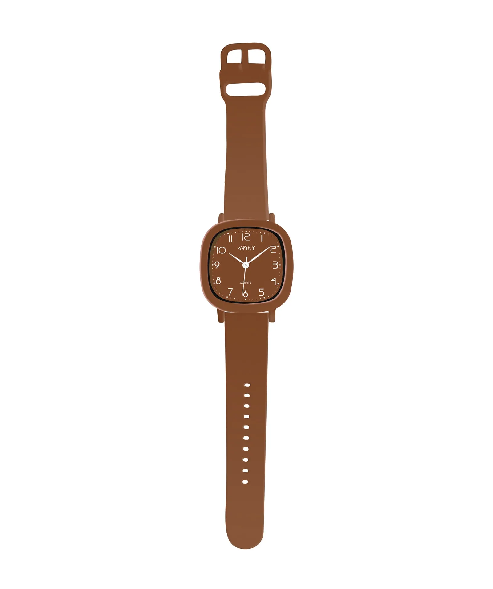 Spiky Eva19 Square Analog Watch for Kids - Blue