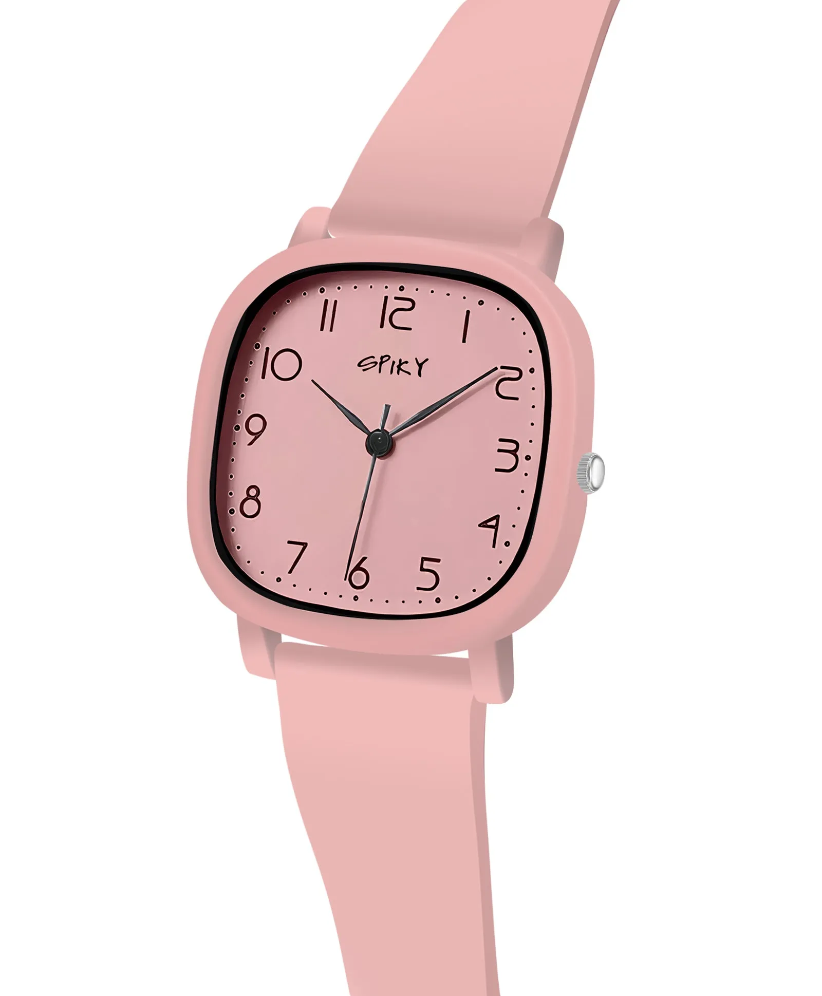 Spiky Eva19 Square Analog Watch for Kids - Blue