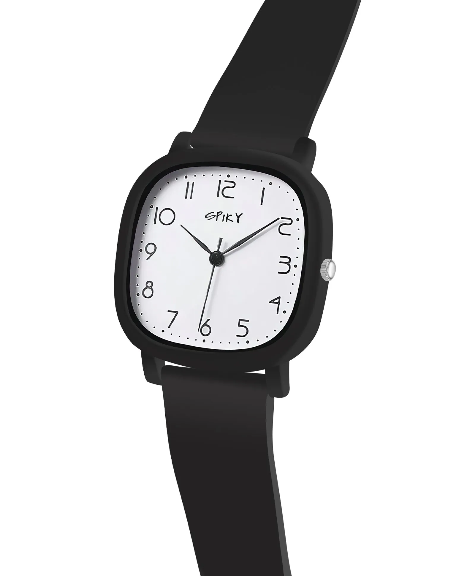 Spiky Eva19 Square Analog Watch for Kids - Grey
