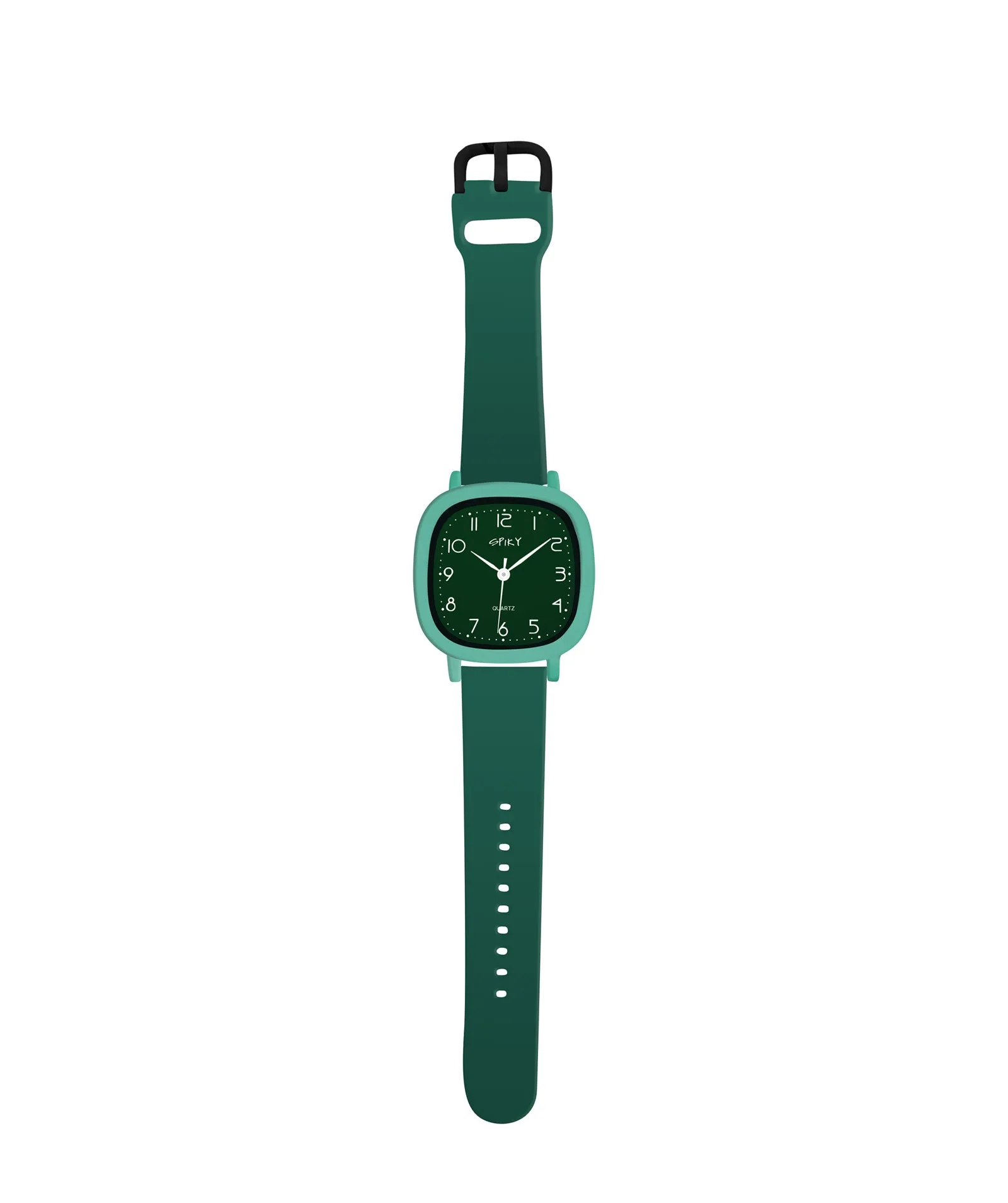Spiky Eva19 Square Analog Watch for Kids - Grey
