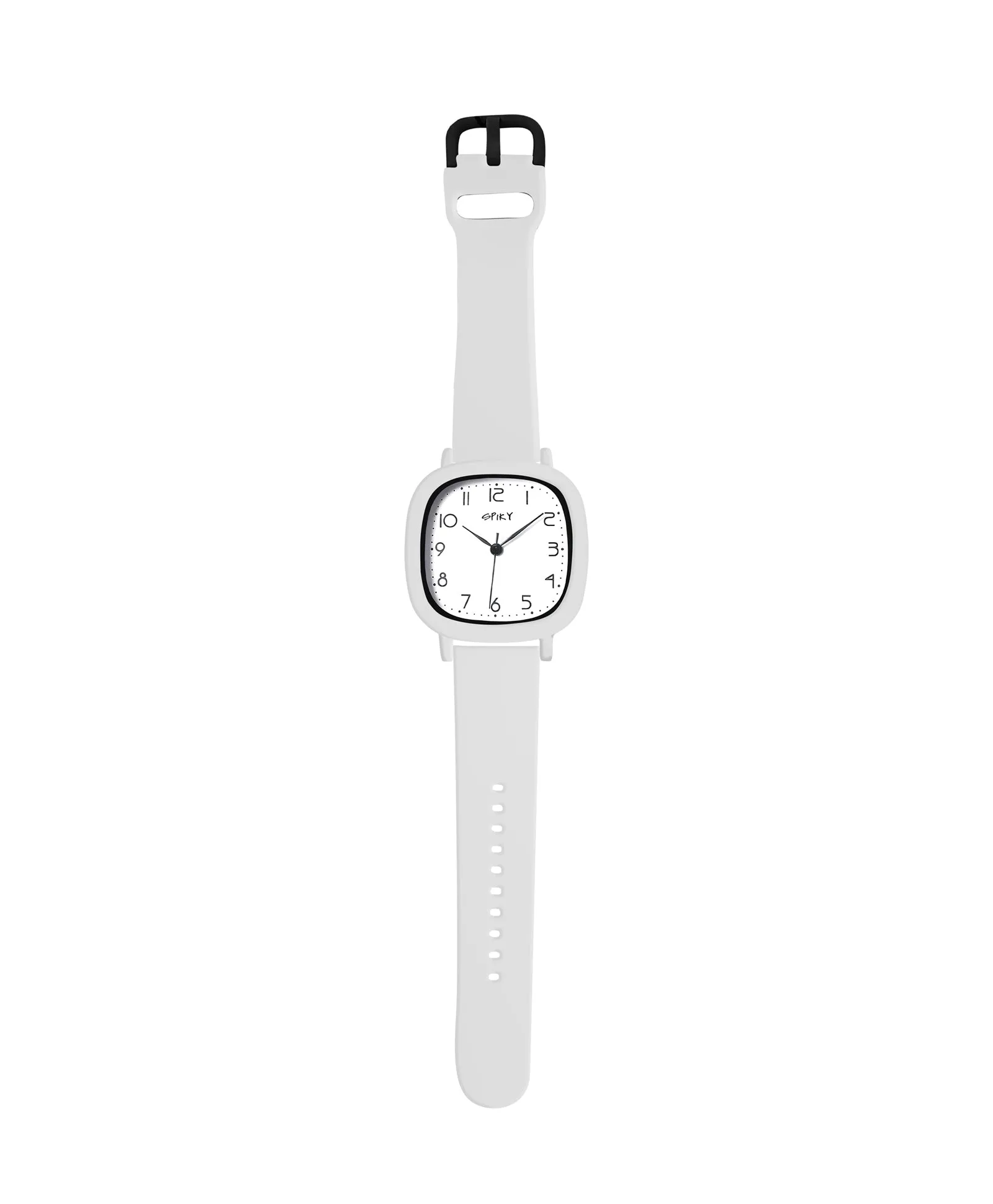 Spiky Eva19 Square Analog Watch for Kids - Grey