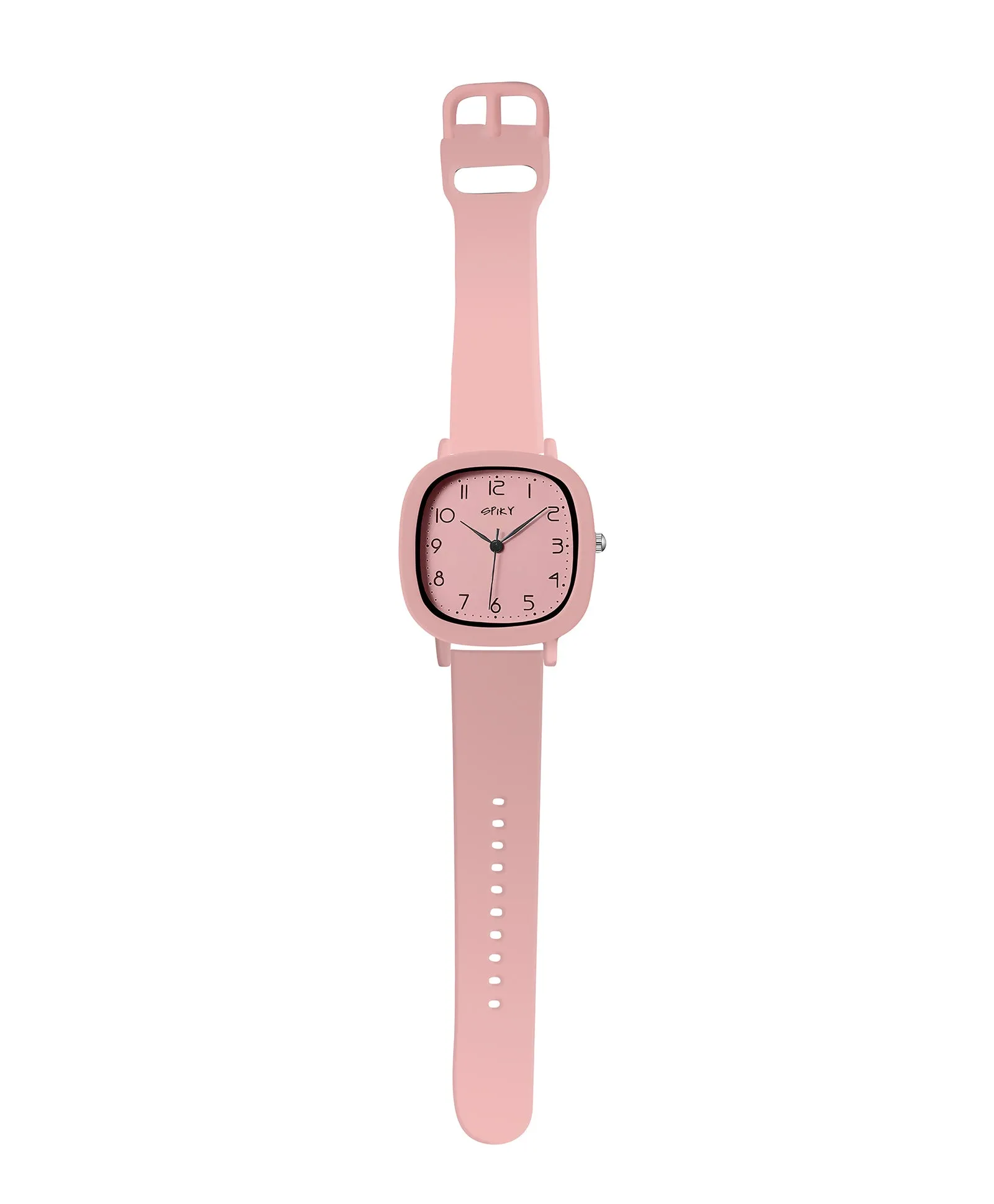Spiky Eva19 Square Analog Watch for Kids - Grey