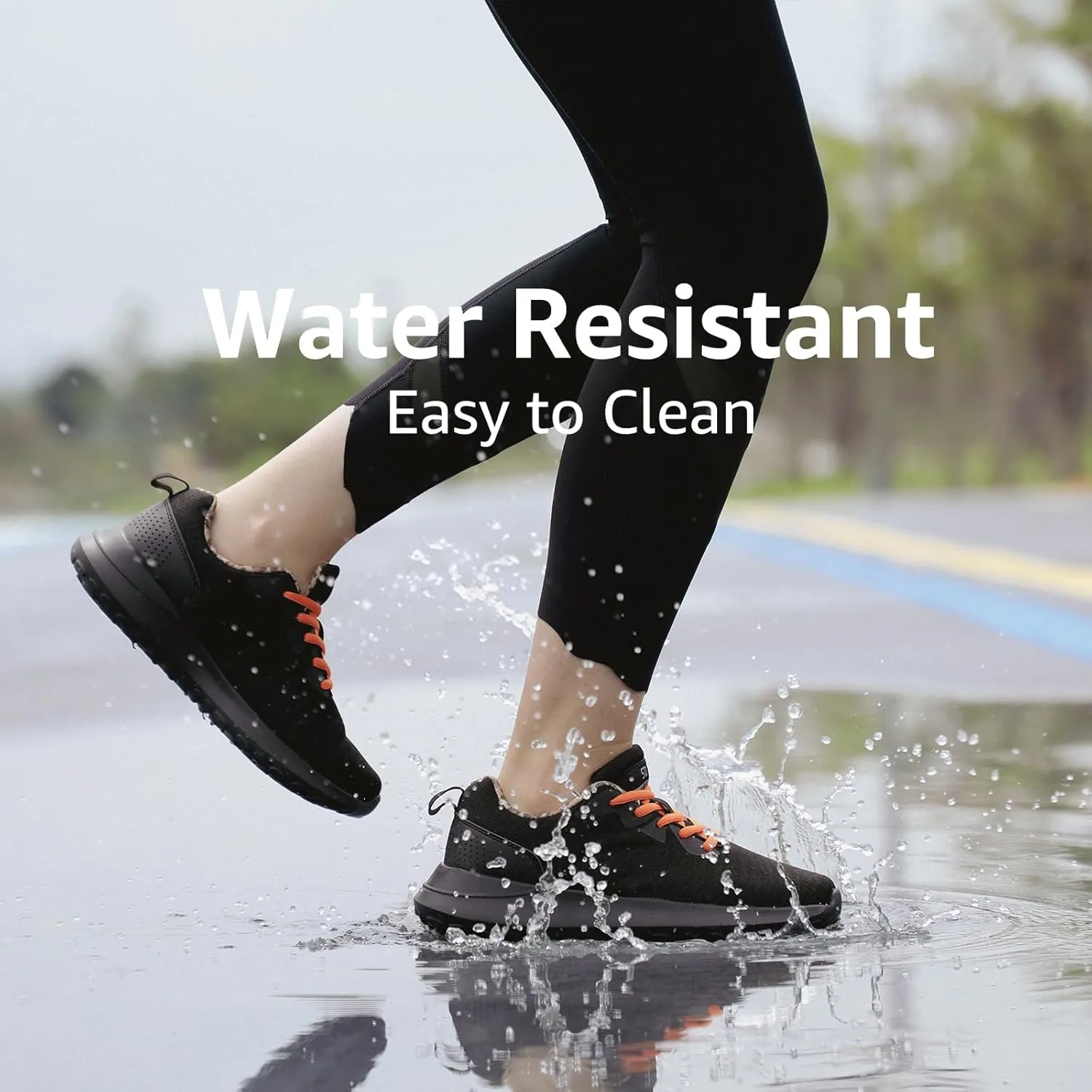 STQ Womens Water Resistant Walking Shoes with Arch Support Athletic Tennis Sneakers