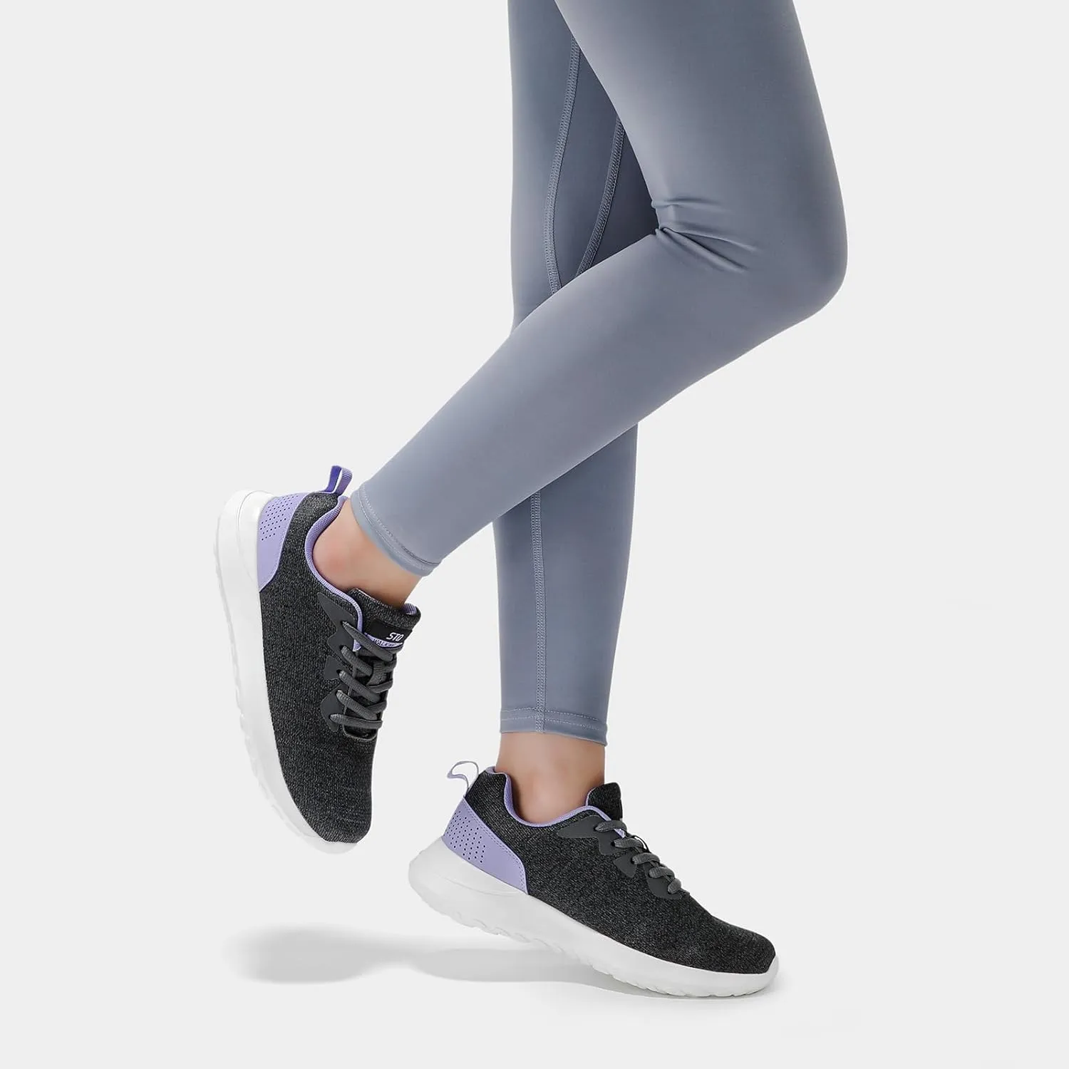 STQ Womens Water Resistant Walking Shoes with Arch Support Athletic Tennis Sneakers